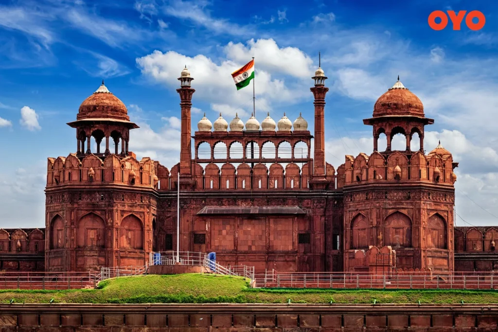 Historic Red Fort in Delhi, a Famous Place in India