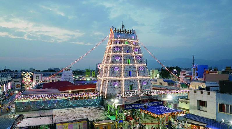 Sri Venkateswara Temple in Tirupati, a Famous Place in India